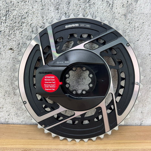 New! SRAM Red AXS E1 46/33t 12-Speed 8-Bolt Power Meter Chainring Set MSRP $880