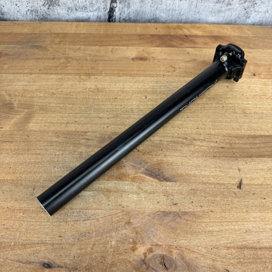 Low Mile! Thomson Elite Alloy 27.2mm x 330mm Zero Setback Bike Seatpost 256g