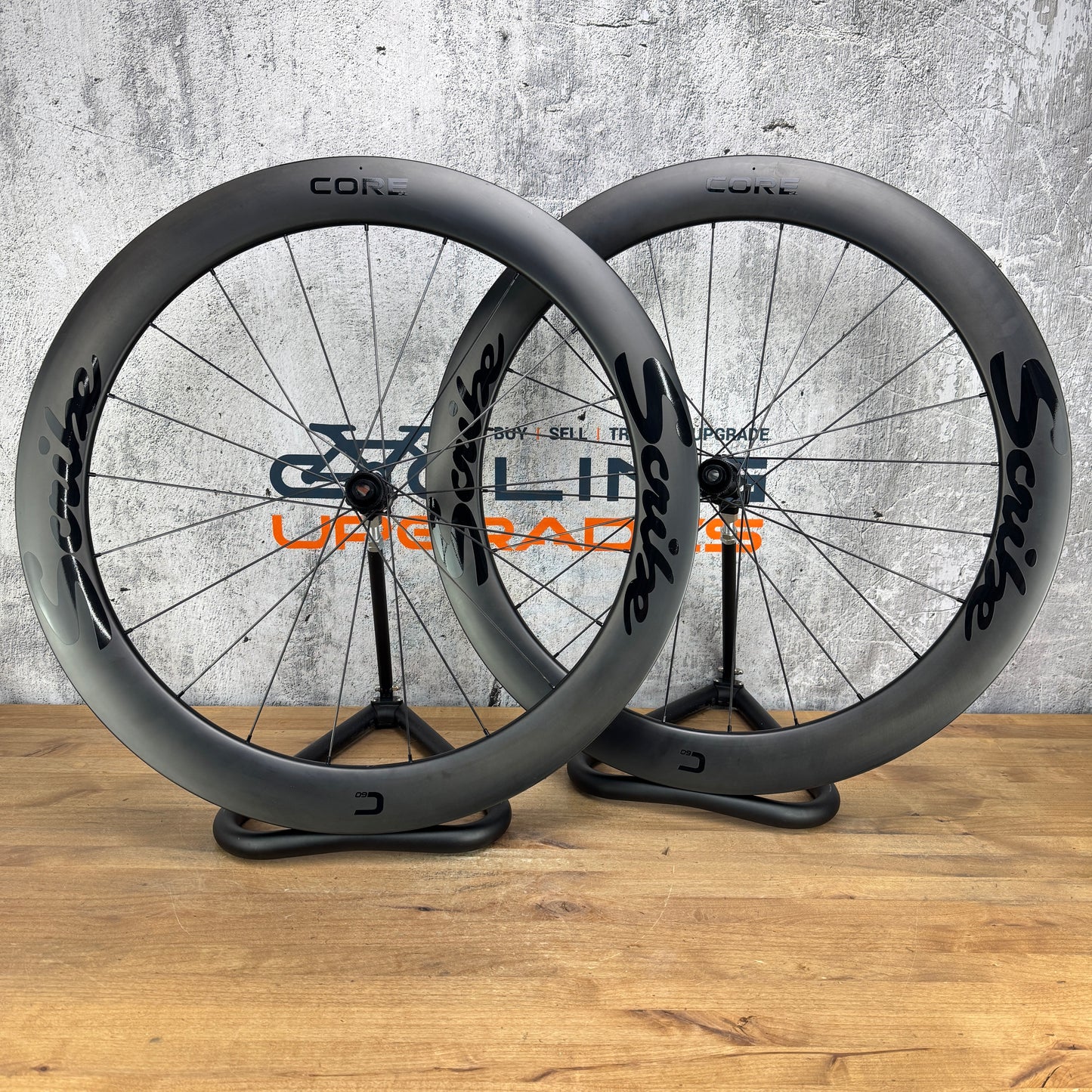 Low Mile! Scribe Core Superlight+ 60 Carbon Tubeless Disc Wheelset 700c 1483g