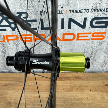 Low Mile! Scribe Core Superlight+ 60 Carbon Tubeless Disc Wheelset 700c 1483g