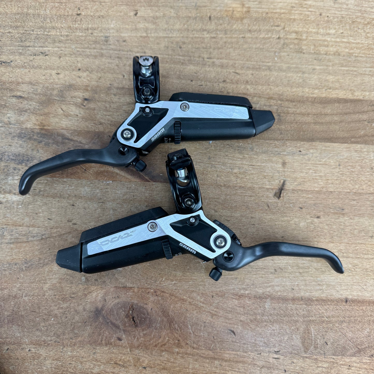Low Mile! SRAM Code Ultimate Stealth Mountain Bike Disc Brakeset 660g