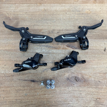 SRAM Level Ultimate Stealth 2-Piston Carbon Hydraulic Disc MTB Brakeset 481g