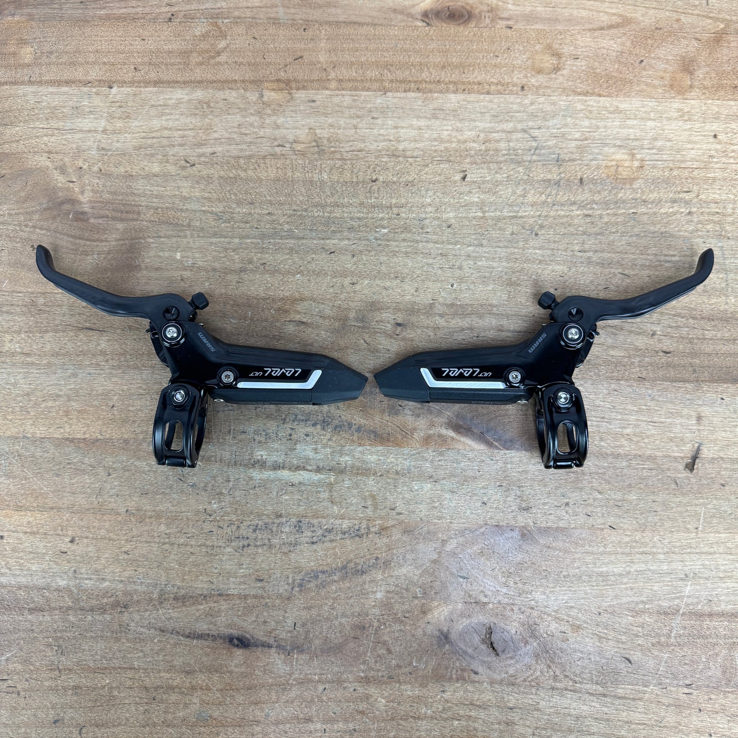 SRAM Level Ultimate Stealth 2-Piston Carbon Hydraulic Disc MTB Brakeset 481g