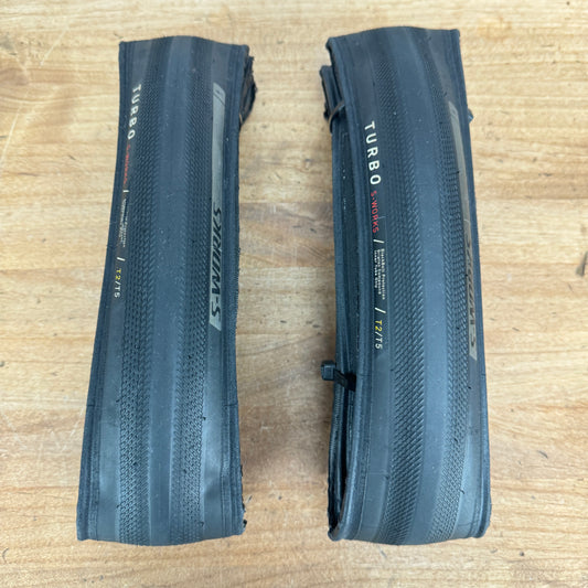 Light Use! Pair Specialized S-works Turbo T2/T5 700c x 26mm Clincher Bike Tires