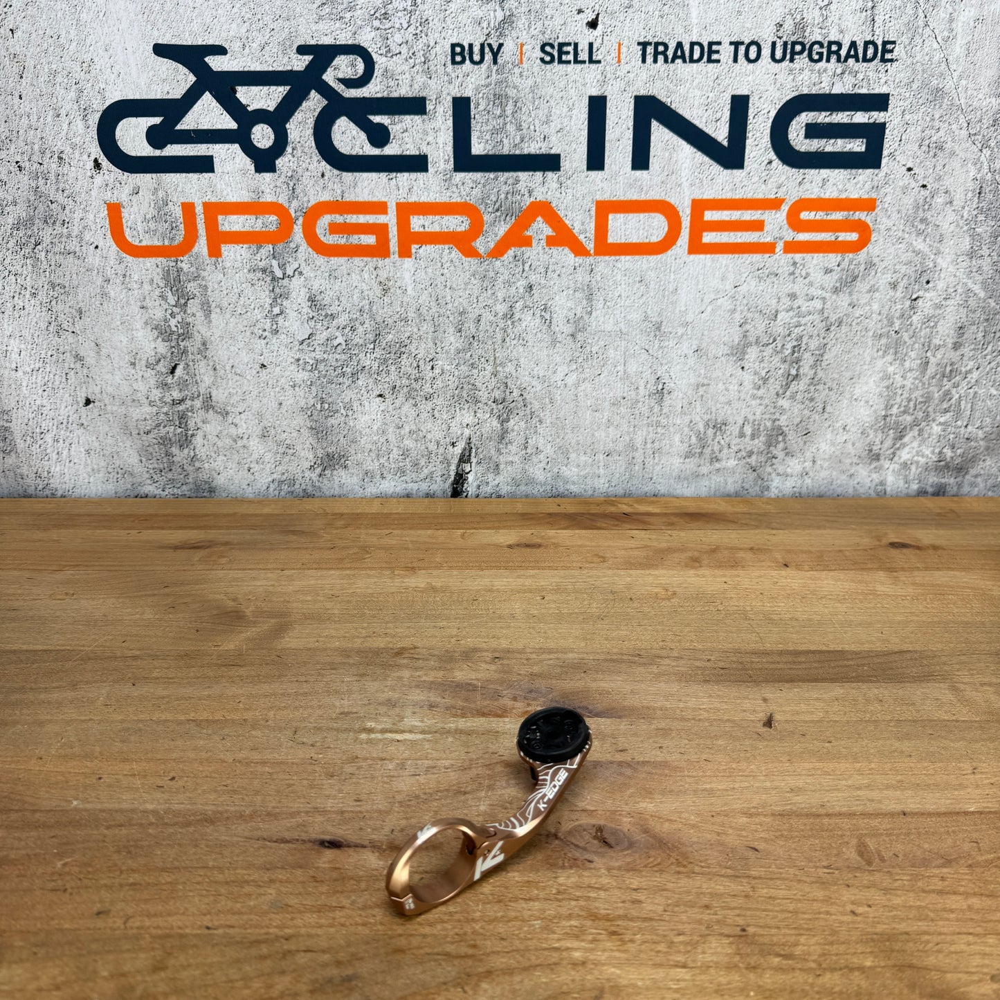 K-Edge XL Mount Bronze 31.8mm Handlebar Computer Mount 62g