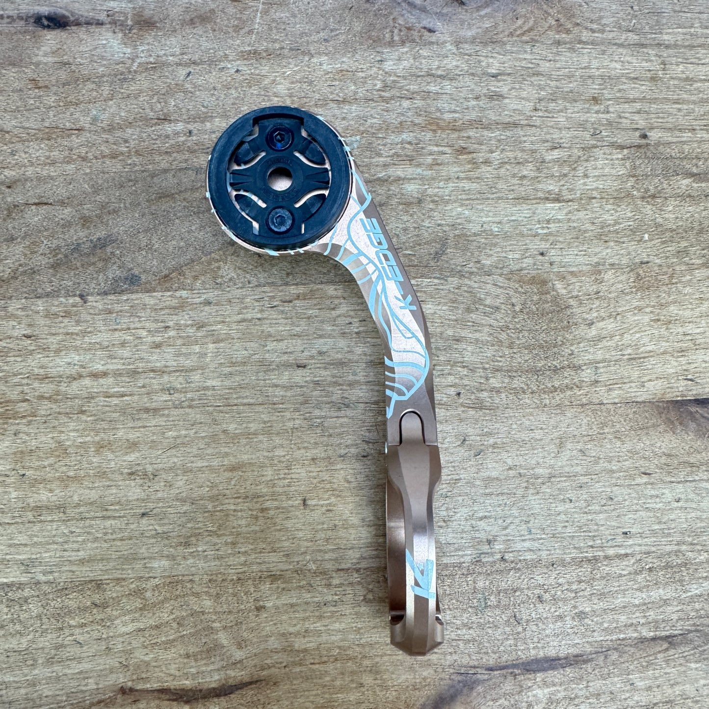 K-Edge XL Mount Bronze 31.8mm Handlebar Computer Mount 62g