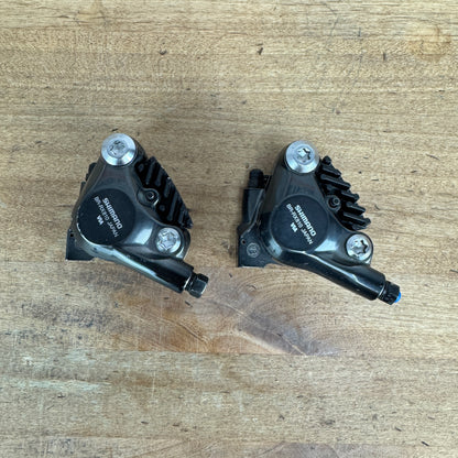 Pair Shimano GRX BR-RX810 Flat-Mount Hydraulic Disc Brake Calipers 288g