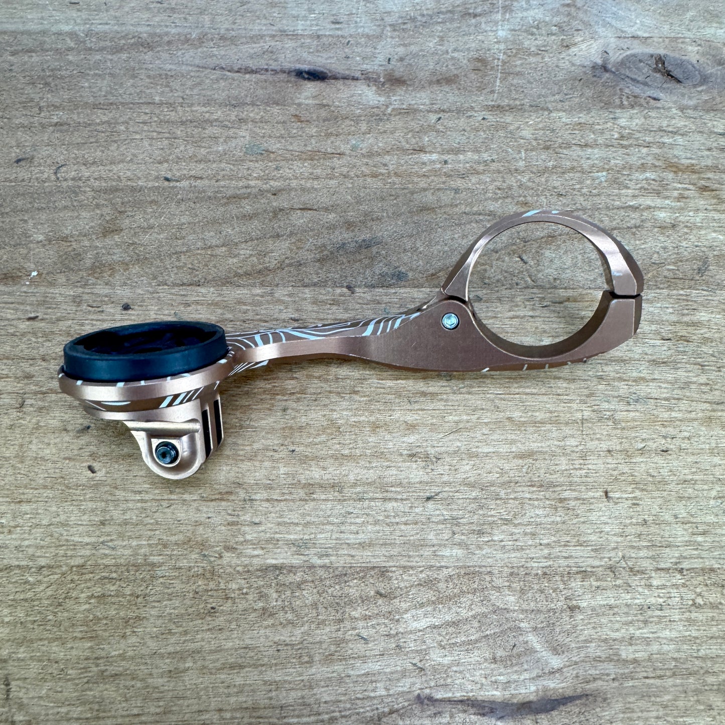 K-Edge XL Mount Bronze 31.8mm Handlebar Computer Mount 62g