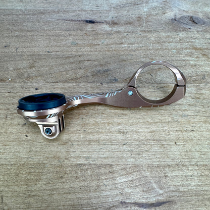 K-Edge XL Mount Bronze 31.8mm Handlebar Computer Mount 62g