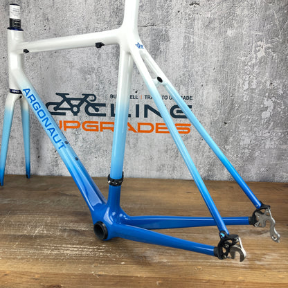 2016 Argonaut Road 55cm Carbon Rim Brake Bike Frameset 1681g Chris King 700c