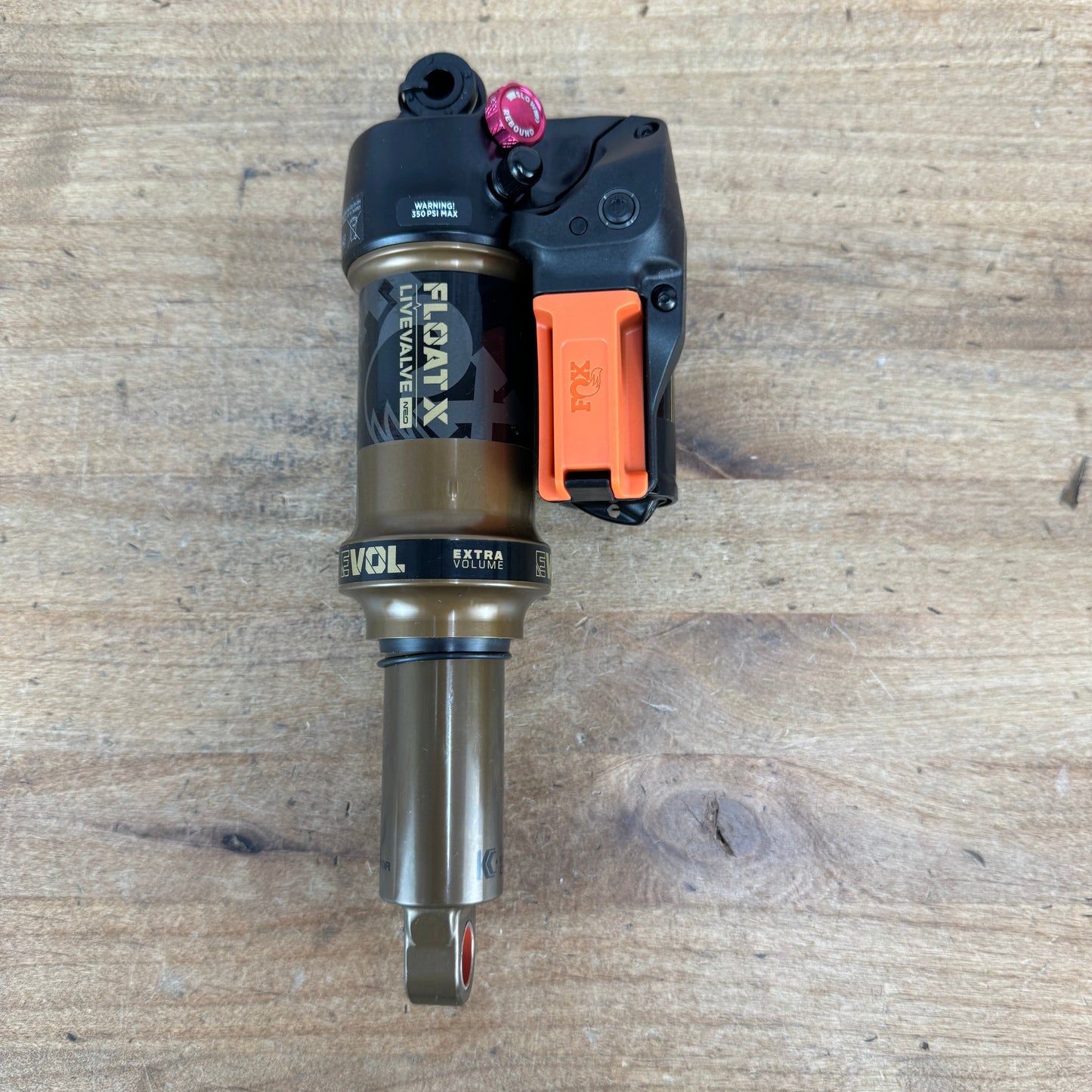 Low Mile! Fox Float Live Valve Factory Kashima 210mm x 52.5mm Rear Shock w/ Neo