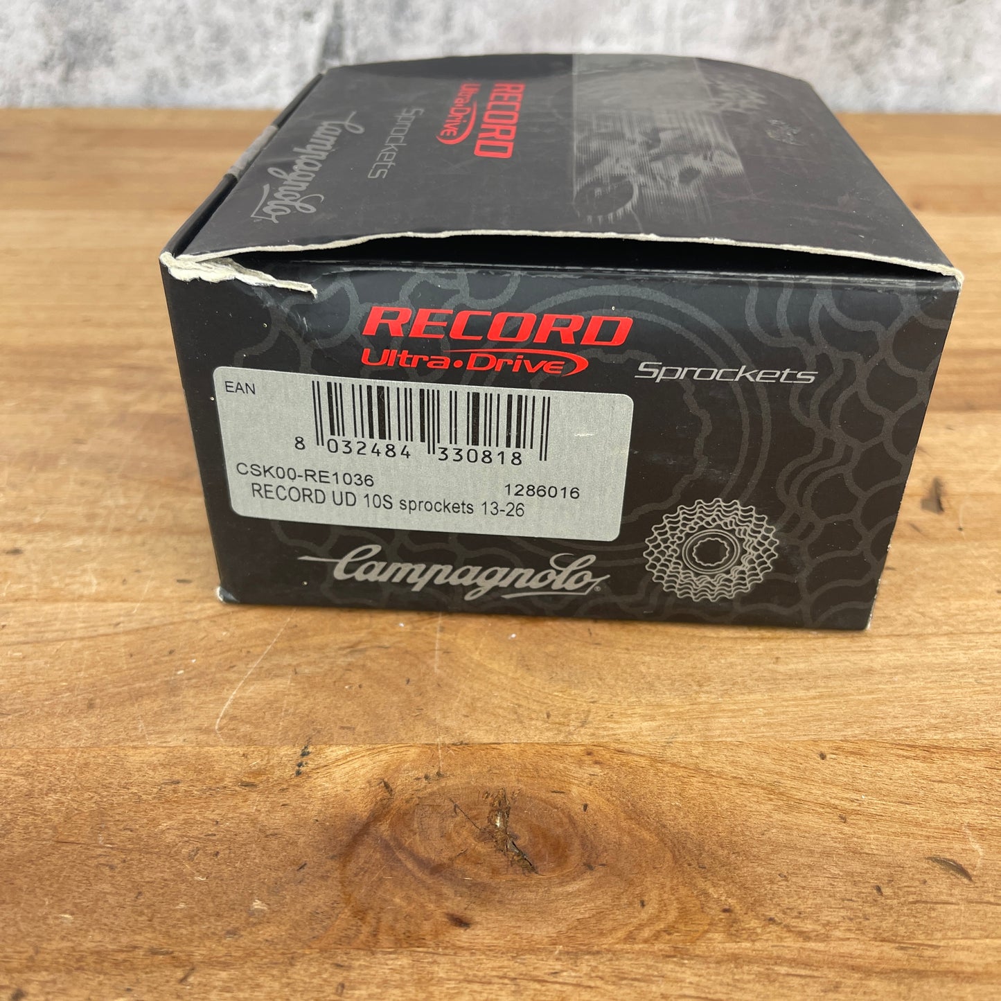 New/Rare! Campagnolo Record 10 Ultra-Drive 12-25t Road Bike Cassette 204g Titanium
