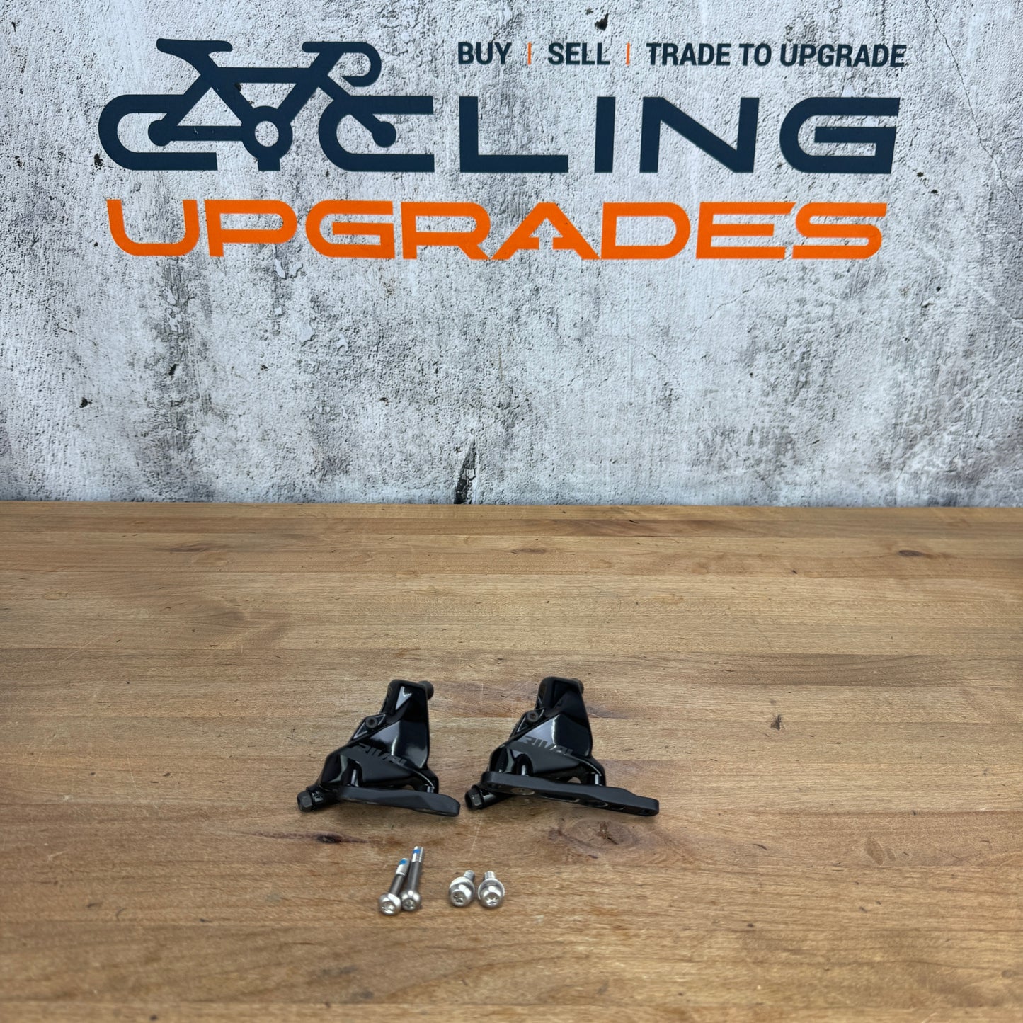 SRAM Rival AXS Hydraulic Flat-Mount Bike Disc Brake Calipers 284g