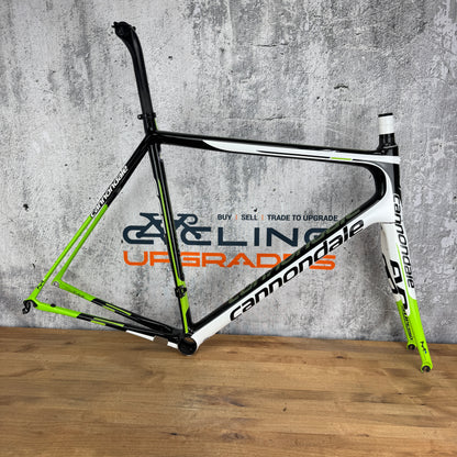 2015 Cannondale SuperSix EVO Hi-Mod 58cm Rim Brake Carbon Frameset 700c 1444g