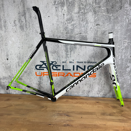 2015 Cannondale SuperSix EVO Hi-Mod 58cm Rim Brake Carbon Frameset 700c 1444g