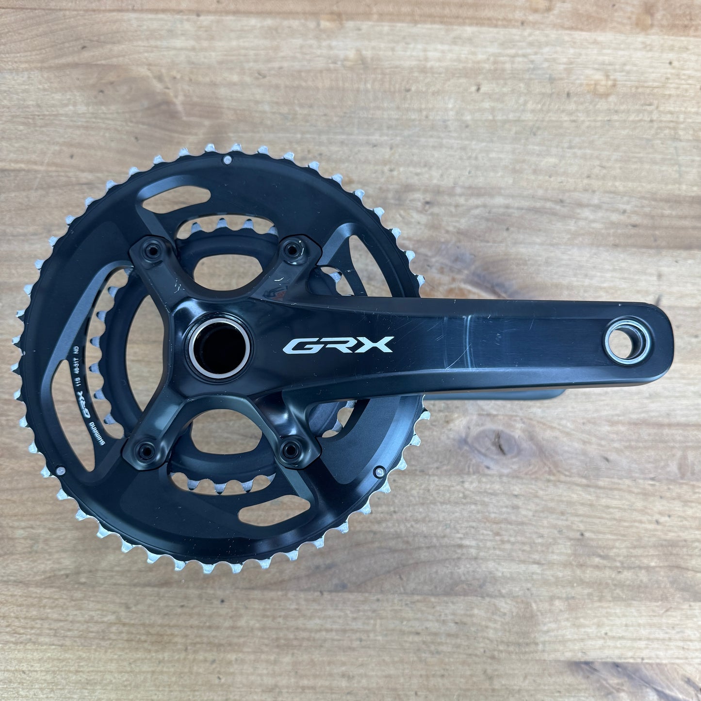 Shimano GRX FC-RX810 172.5mm 48/31t 24mm Alloy Crankset with Chainrings 729g