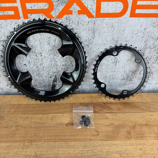 Shimano Dura-Ace FC-R9200 52/36t 12-Speed 4-Bolt 110BCD Bike Chainring Set 144g
