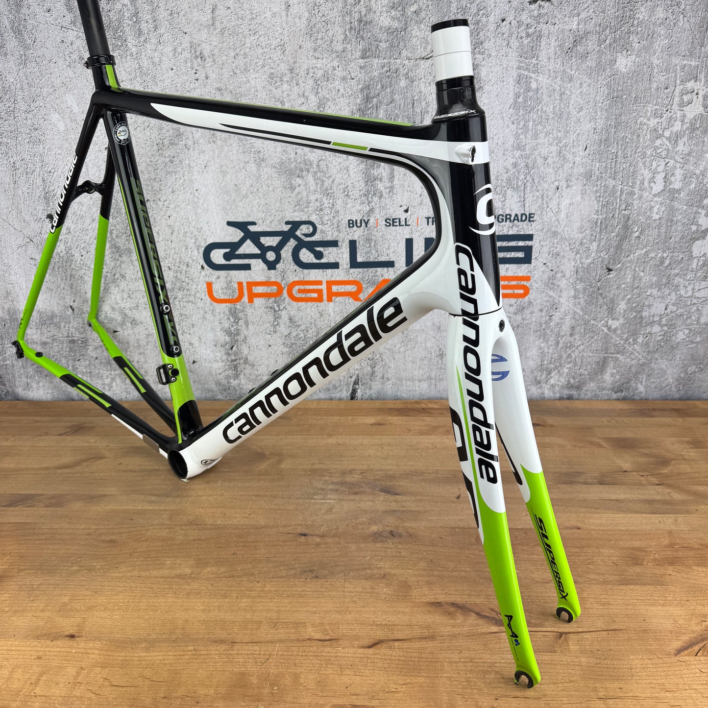 2015 Cannondale SuperSix EVO Hi-Mod 58cm Rim Brake Carbon Frameset 700c 1444g
