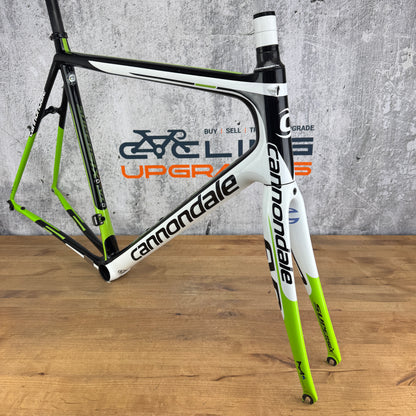2015 Cannondale SuperSix EVO Hi-Mod 58cm Rim Brake Carbon Frameset 700c 1444g