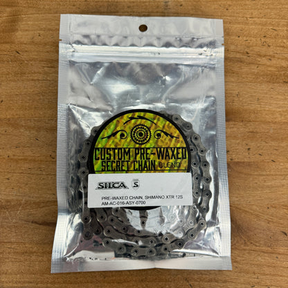 New! Silca Secret Blend Pre-Waxed Shimano XTR/Dura-Ace 12-Speed Bike Race Chain