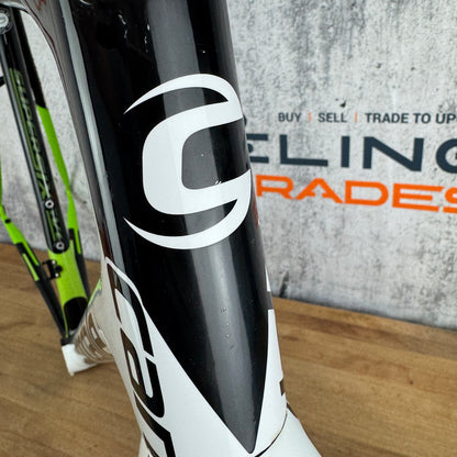 2015 Cannondale SuperSix EVO Hi-Mod 58cm Rim Brake Carbon Frameset 700c 1444g