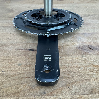 Shimano GRX FC-RX810 172.5mm 48/31t 24mm Alloy Crankset with Chainrings 729g