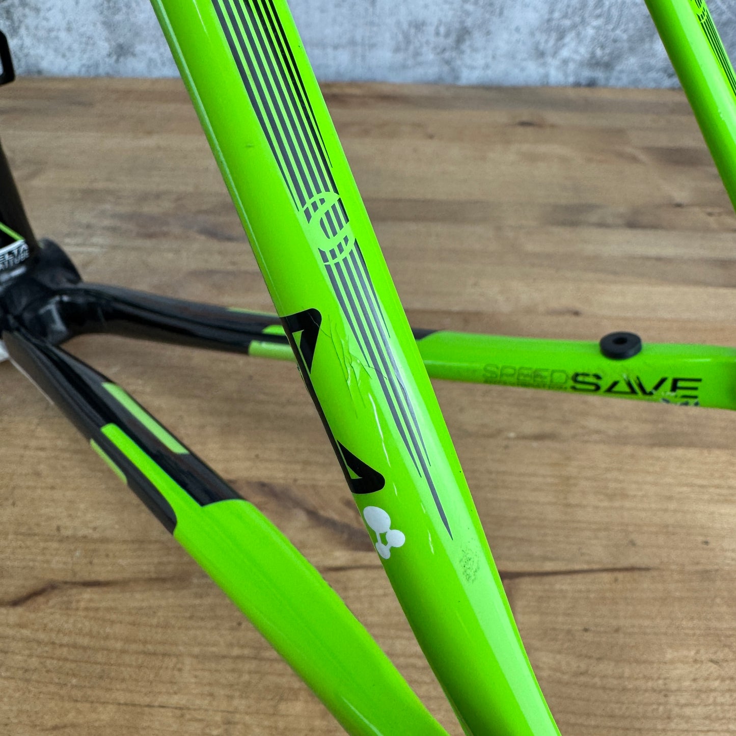 2015 Cannondale SuperSix EVO Hi-Mod 58cm Rim Brake Carbon Frameset 700c 1444g