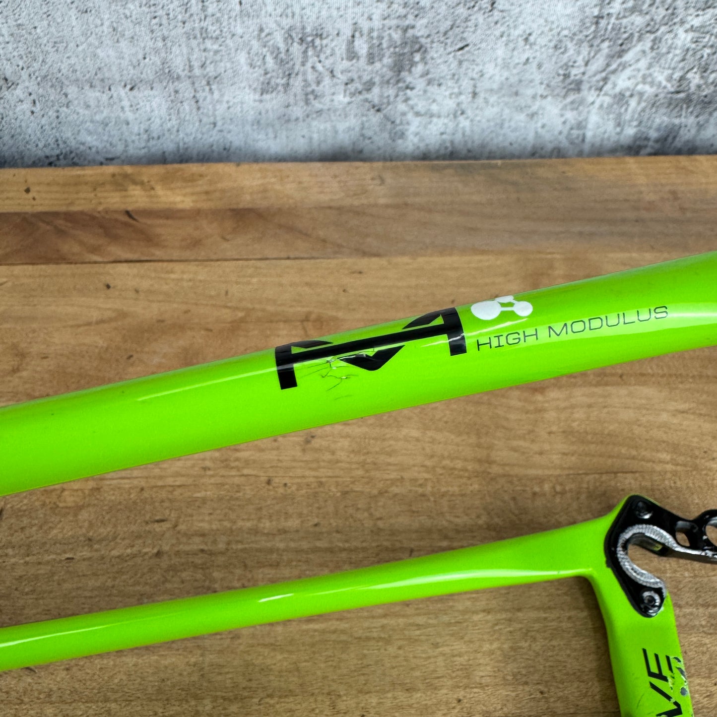 2015 Cannondale SuperSix EVO Hi-Mod 58cm Rim Brake Carbon Frameset 700c 1444g