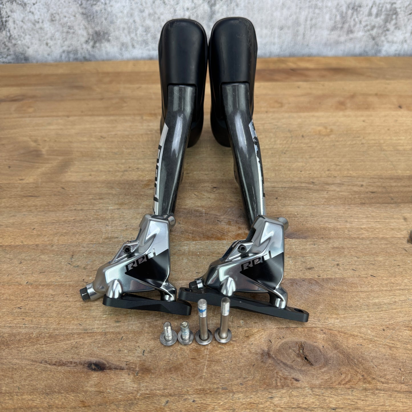 SRAM Red AXS HRD D1 12-Speed Hydraulic Disc Electronic Shifters w/ Calipers 738g