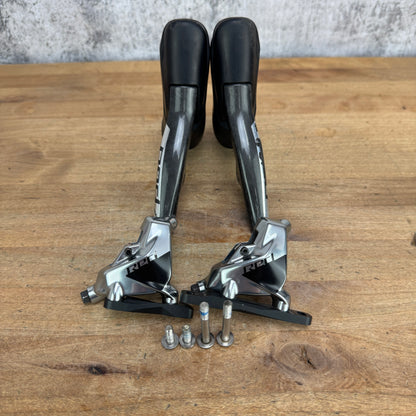 SRAM Red AXS HRD D1 12-Speed Hydraulic Disc Electronic Shifters w/ Calipers 738g