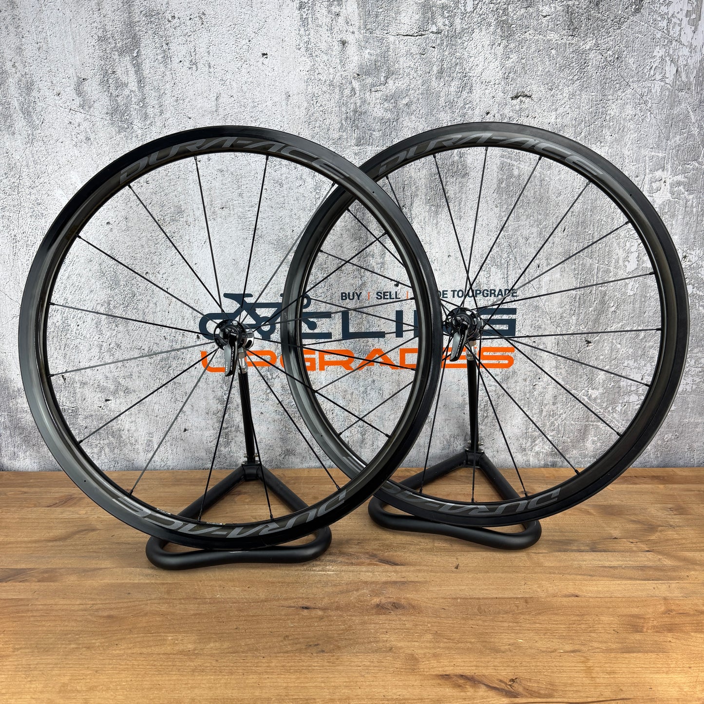 Shimano Dura-Ace C40 WH-R9100 Carbon Tubular Wheelset 700c Rim Brake 1414g