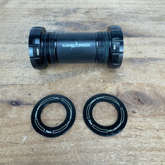 Low Mile! Cane Creek Hellbender 70 BSA for Shimano 24mm Spindles Bottom Bracket