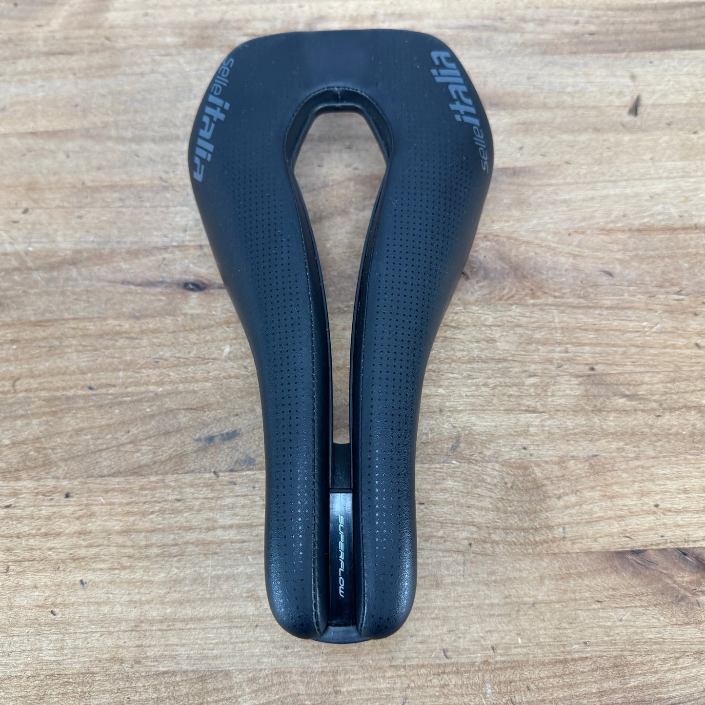 Low Mile! Selle Italia Watt 7x7mm Titanium Rails 132mm Bike Saddle 232g