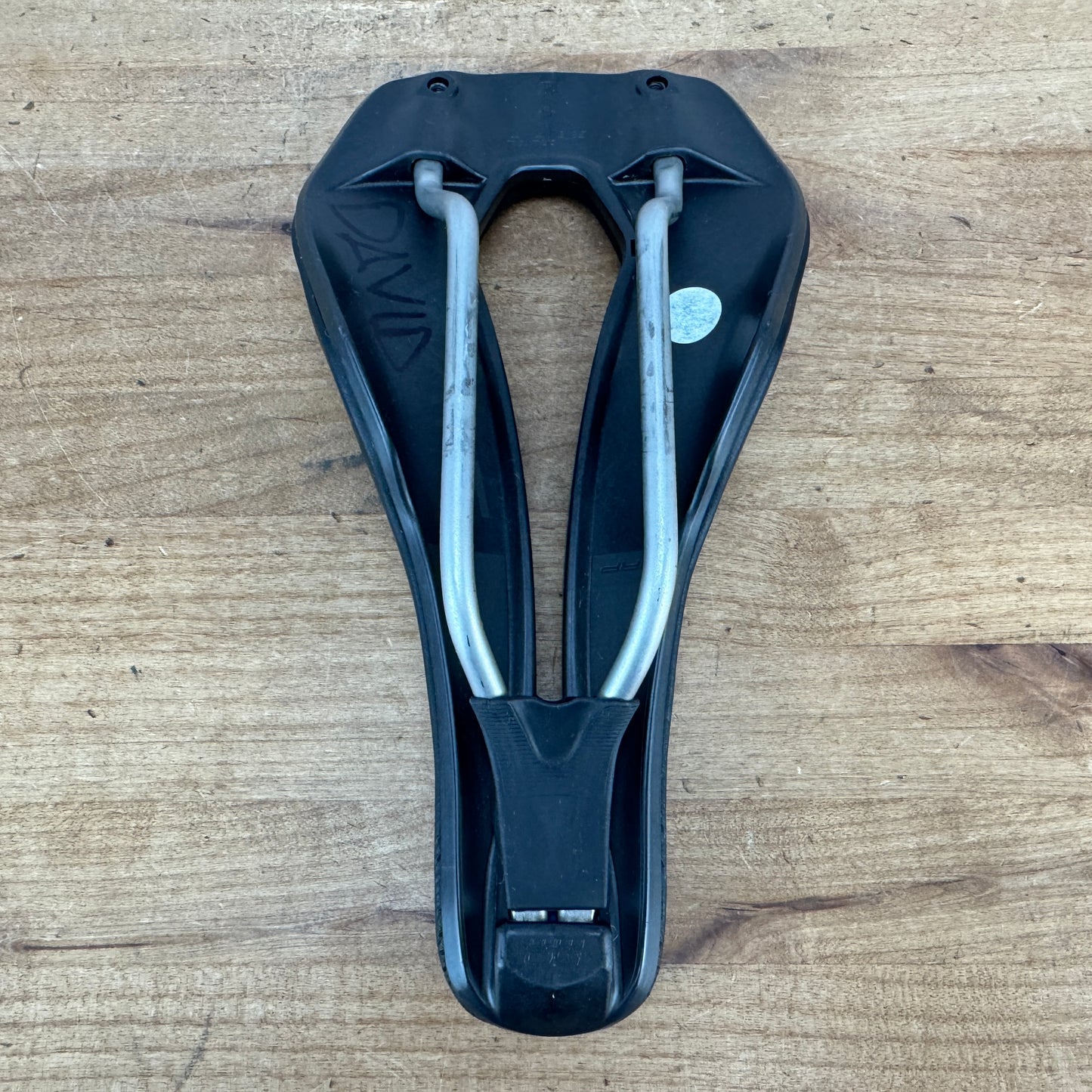 Low Mile! Selle Italia Watt 7x7mm Titanium Rails 132mm Bike Saddle 232g