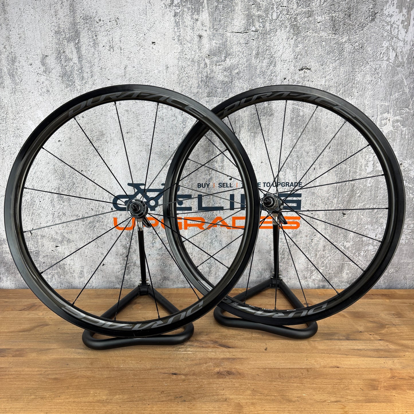 Shimano Dura-Ace C40 WH-R9100 Carbon Tubular Wheelset 700c Rim Brake 1414g