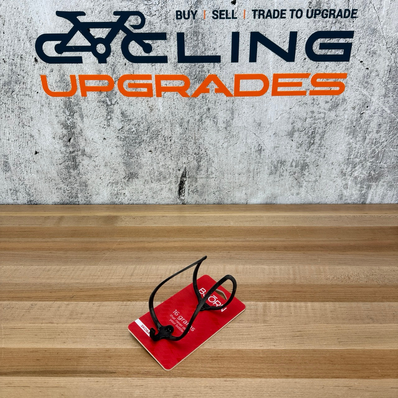 New! Bjorn Cycles Skoba Carbon Single Water Bike Bottle Cage 16g