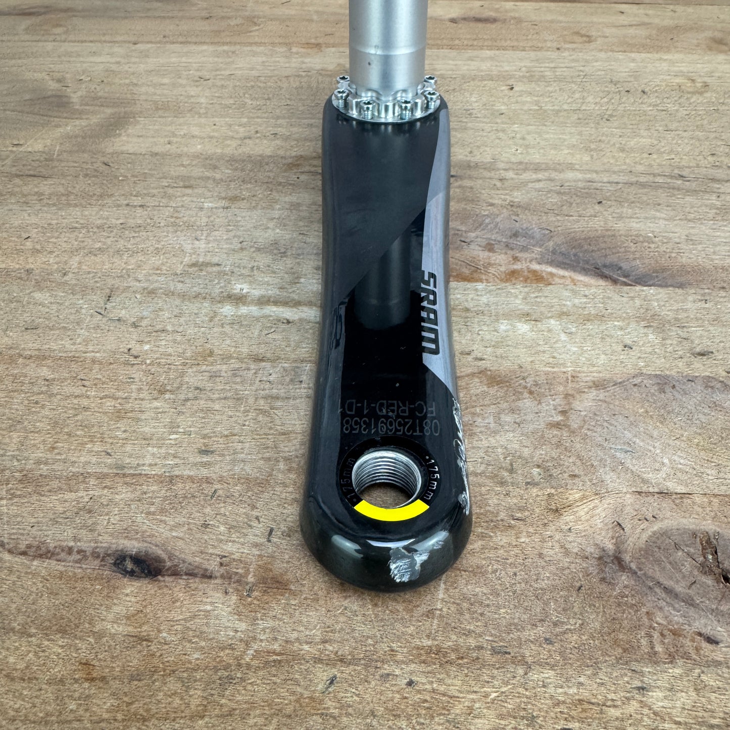 SRAM Red AXS D1 175mm Dub SL 8-Bolt Direct Mount Carbon Bike Crank Arms 331g