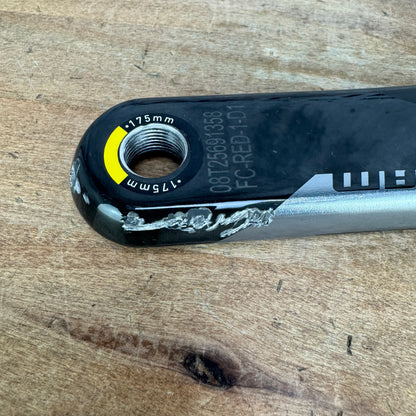 SRAM Red AXS D1 175mm Dub SL 8-Bolt Direct Mount Carbon Bike Crank Arms 331g