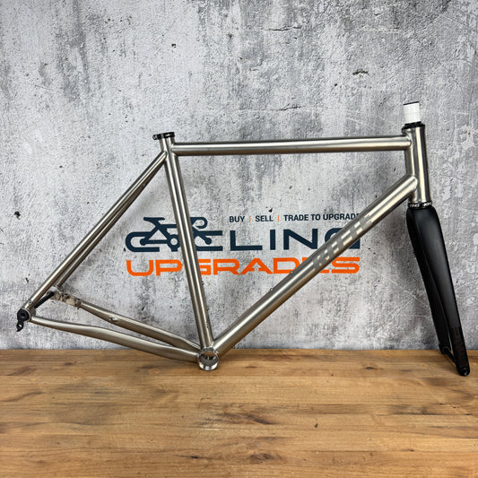 Low Mile! 2024 Ritte SaTyr 56cm Titanium Disc Enve Chris King Frameset 700c 2260g