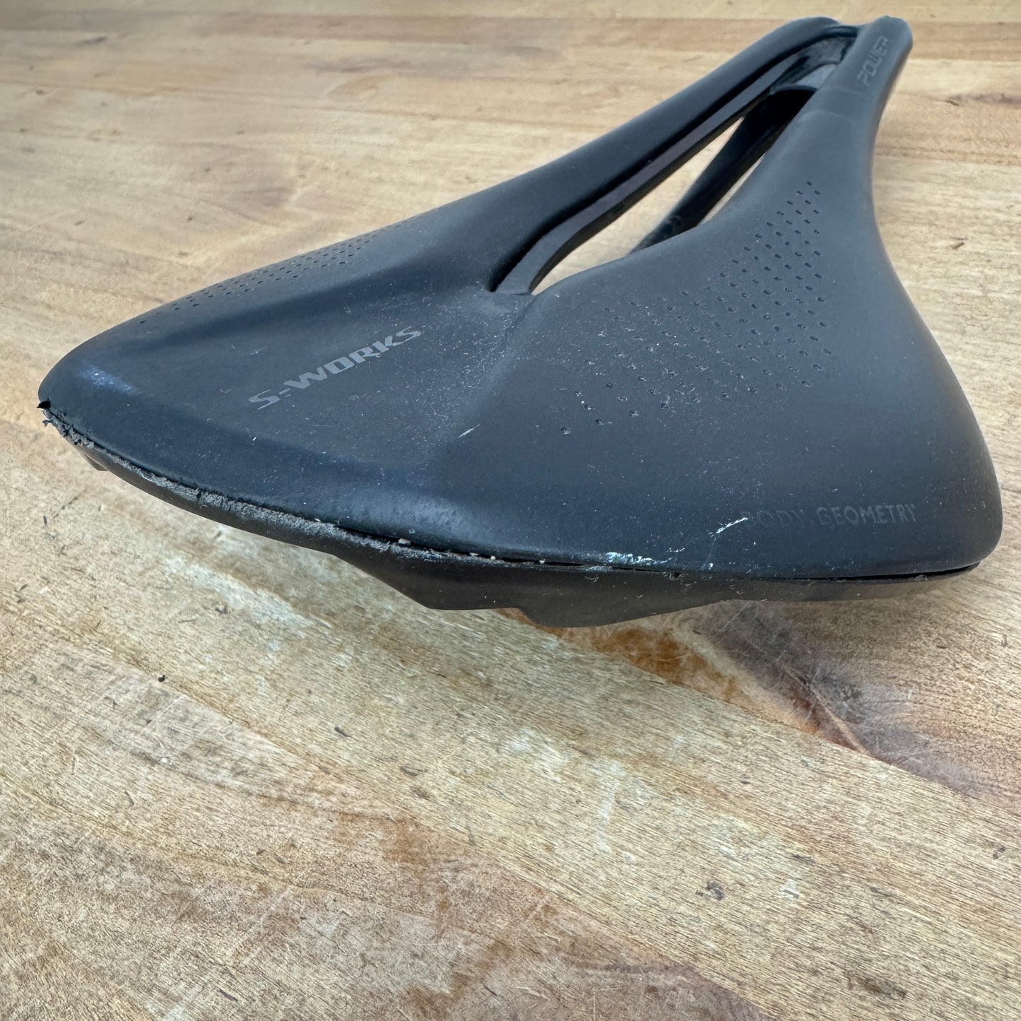 Specialized S-Works Power 143mm 7x9mm Carbon Oval Rails Bike Saddle 159g