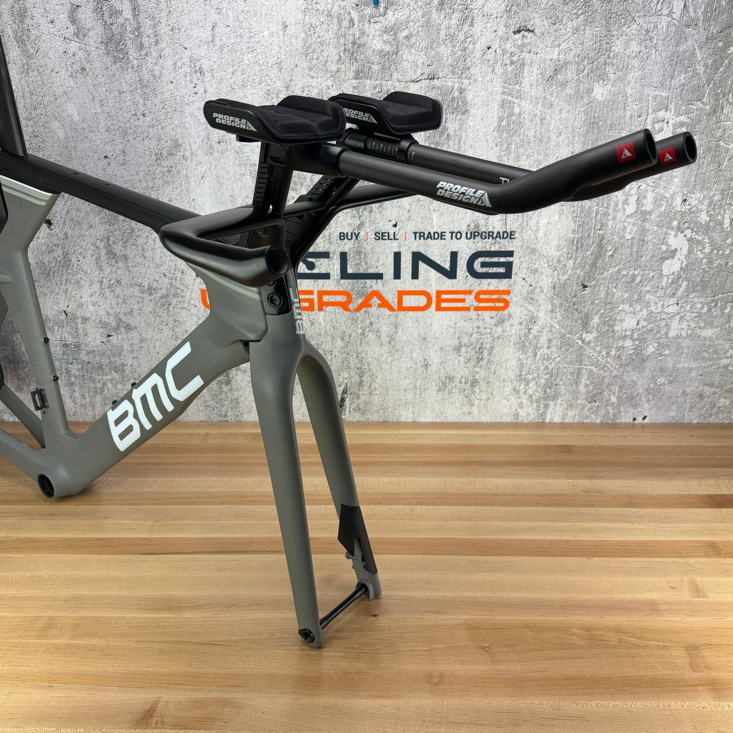 2021 BMC Timemachine 01 TT/Tri M-S Carbon Disc Frameset 700c 3827g