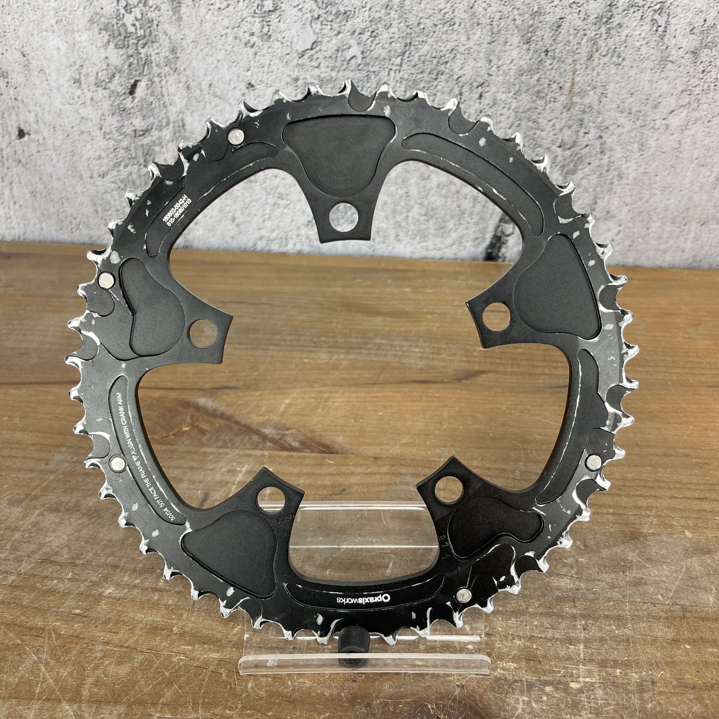 PraxisWorks Cold Forged 110BCD 5-Bolt 50/34t 10/11-Speed Road Bike Chainrings 134g