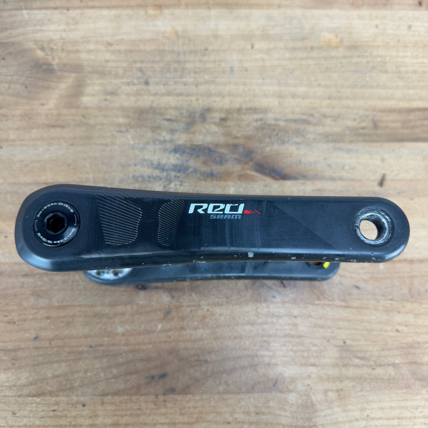 SRAM Red 22 175mm GXP 11-Speed 8-Bolt Carbon Bike Crankset 438g