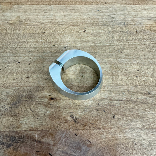 Low Mile! Thomson Silver 34.9mm 1 3/8" Seatpost Collar Clamp 30g