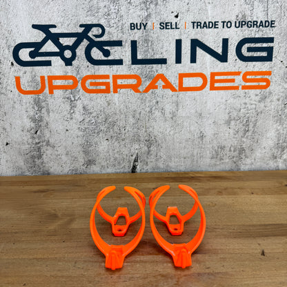 Supacaz Orange Pair Composite Bike Water Bottle Cages 74g