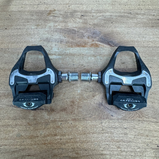 Shimano Ultegra PD-R6800 Carbon Clipless Cycling Bike Pedals 258g No Cleats
