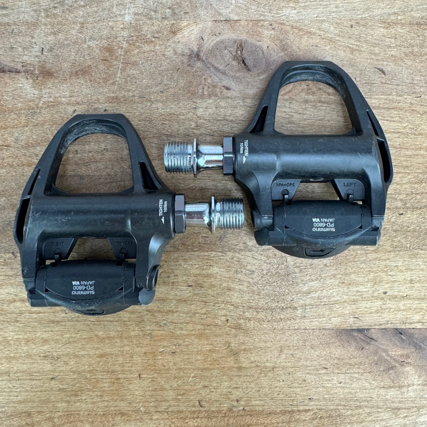 Shimano Ultegra PD-R6800 Carbon Clipless Cycling Bike Pedals 258g No Cleats