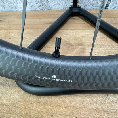 Ridden Once! Scope Artech 4.A Carbon Tubeless Disc Wheelset 700c 1199g