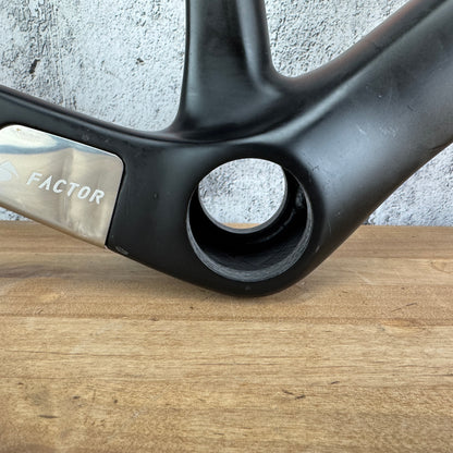 Low Mile! 2022 Factor O2 VAM 56cm Carbon Disc Brake Frameset 700c 1297g