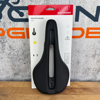 New! Bontrager Verse Pro 7x9mm Carbon Rails 145mm Saddle 216g MSRP $240